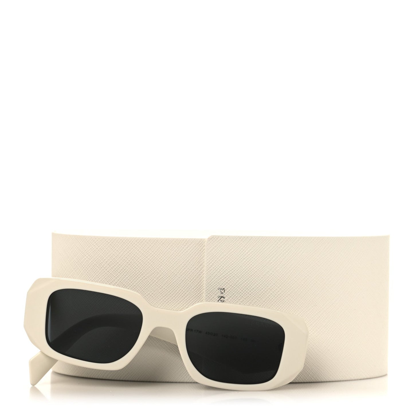 Acetate Symbole Sunglasses SPR 17W White