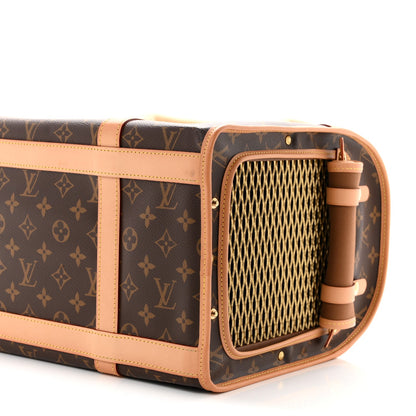 Monogram Dog Carrier 40