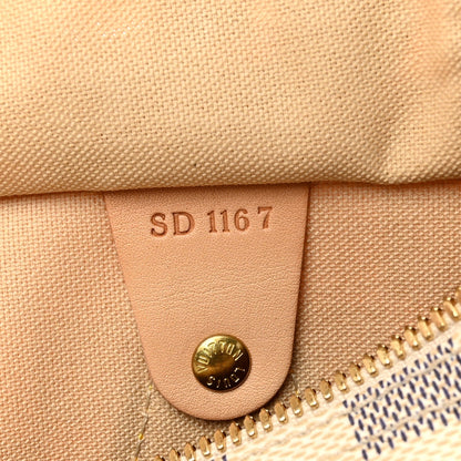 Damier Azur Speedy Bandouliere 25