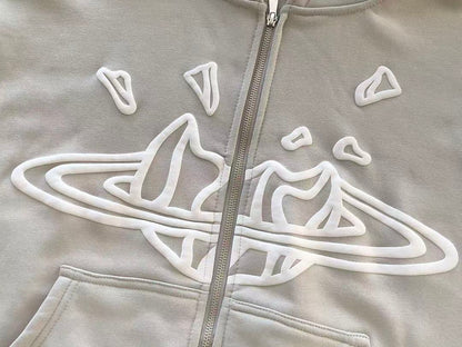￥~TOP 169 PANTS 119 BROKEN PLANET HOODIE TROUSERS FLEECE