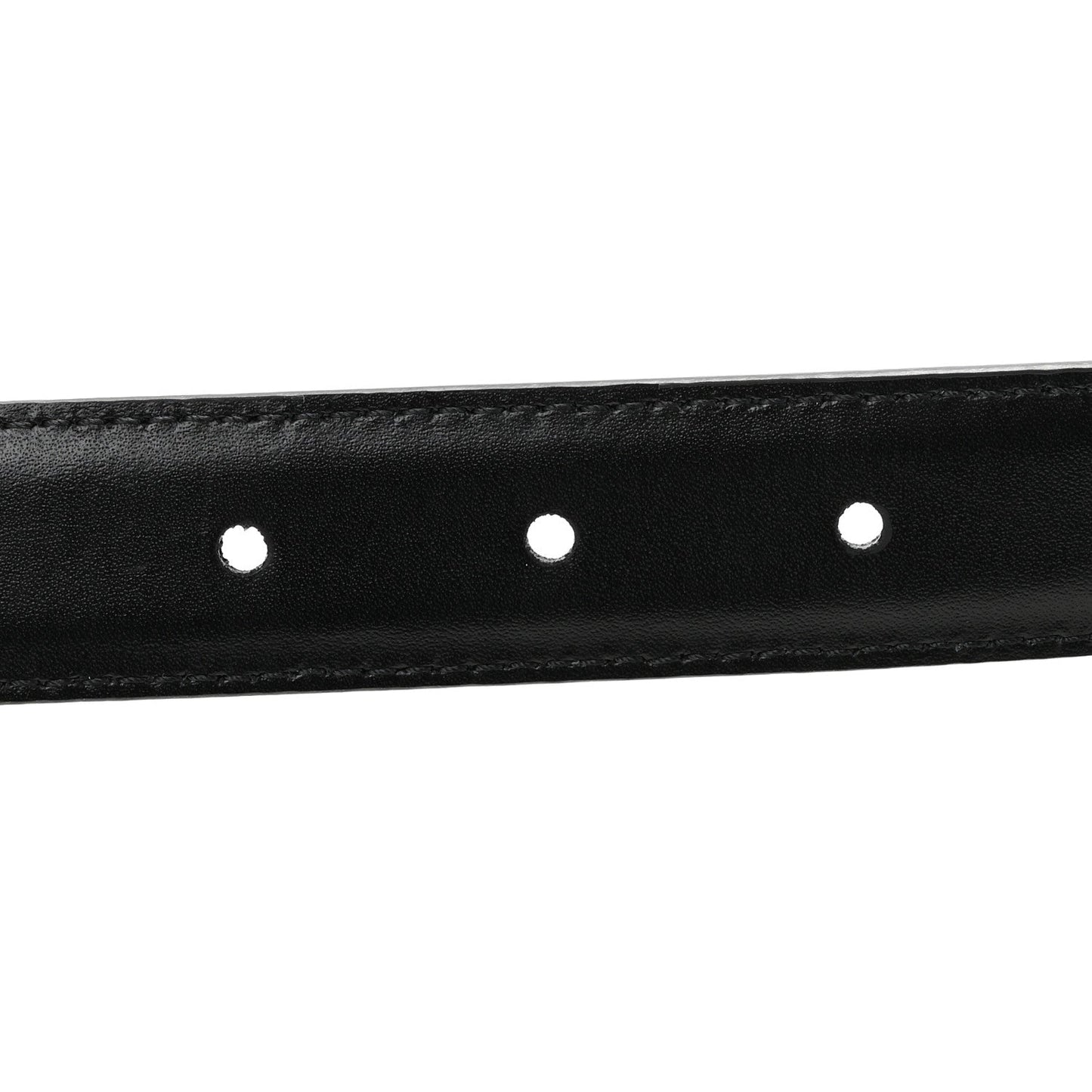 Box Calfskin Medium 25mm Triomphe 80 32 Belt Black