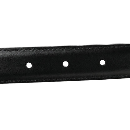 Box Calfskin Medium 25mm Triomphe 80 32 Belt Black