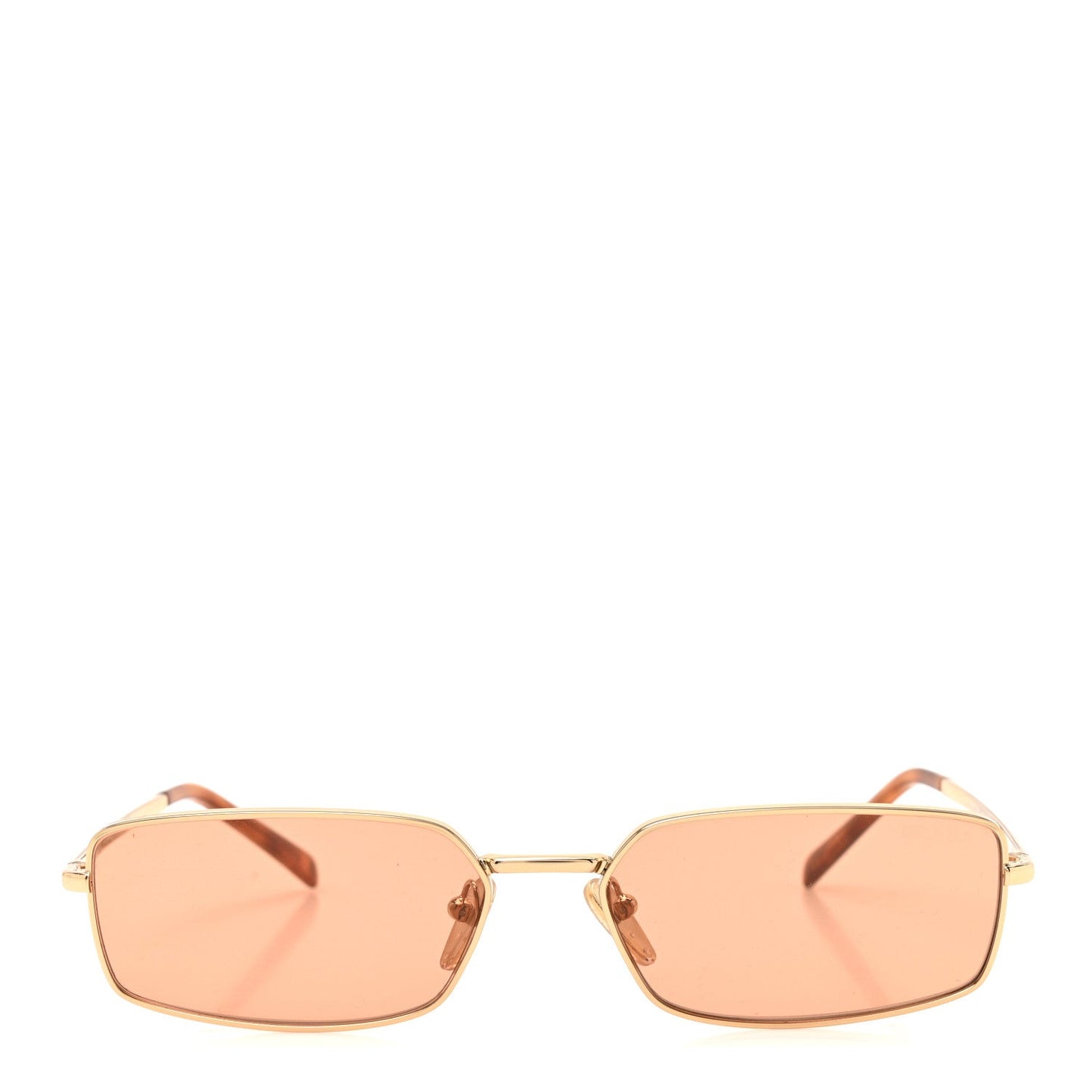 Metal Rectangular Sunglasses SPR A60 Gold