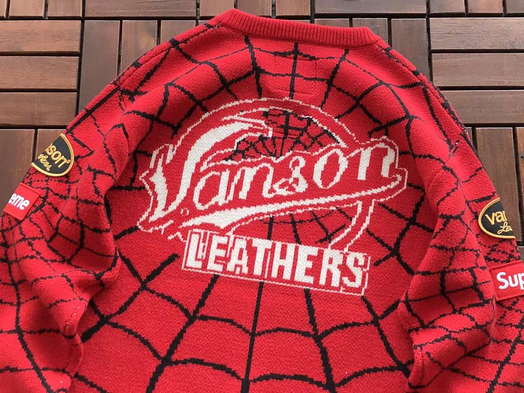 S🔥P🔥E🔥E & VANSON LEATHERS & SPIDER-MAN SWEATER