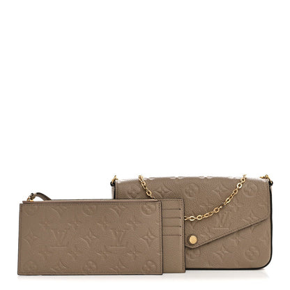 Empreinte Pochette Felicie Chain Wallet Tourterelle