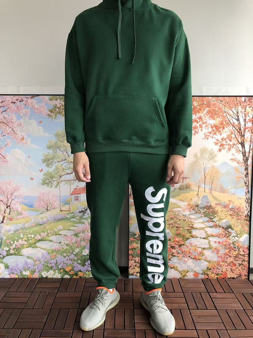 TOP￥~125 PANTS￥~119 S🔥P🔥E🔥E HOODIE TROUSERS FLEECE