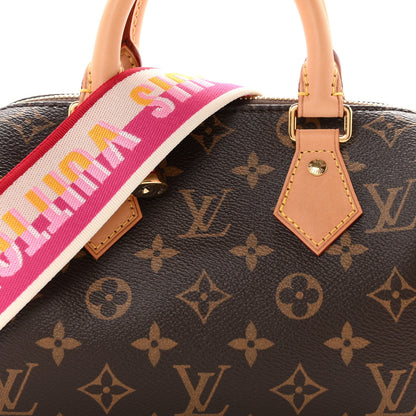 Monogram Speedy Bandouliere 20 Fuchsia