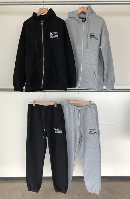 TOP￥ 189 PANTS￥ 169 N🔥K🔥& ST🔥S🔥Y HOODIE TROUSERS FLEECE