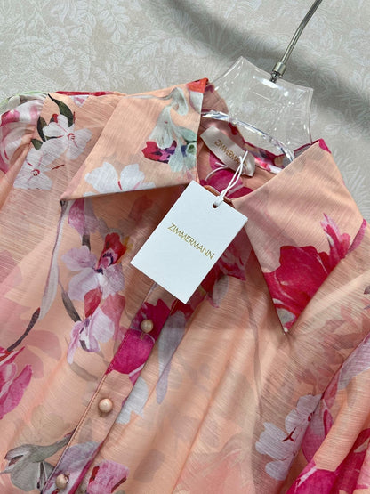 ZIMMER NEW PRINTED TOP AND SHORTS SET 269286
