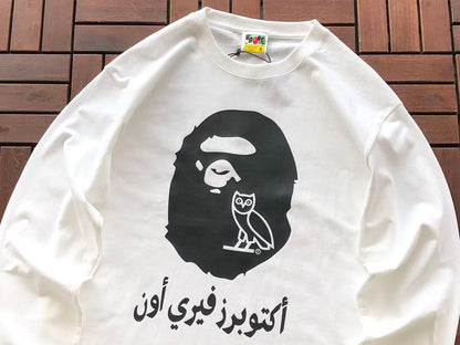 BAPE & OVO LONG-SLEEVE