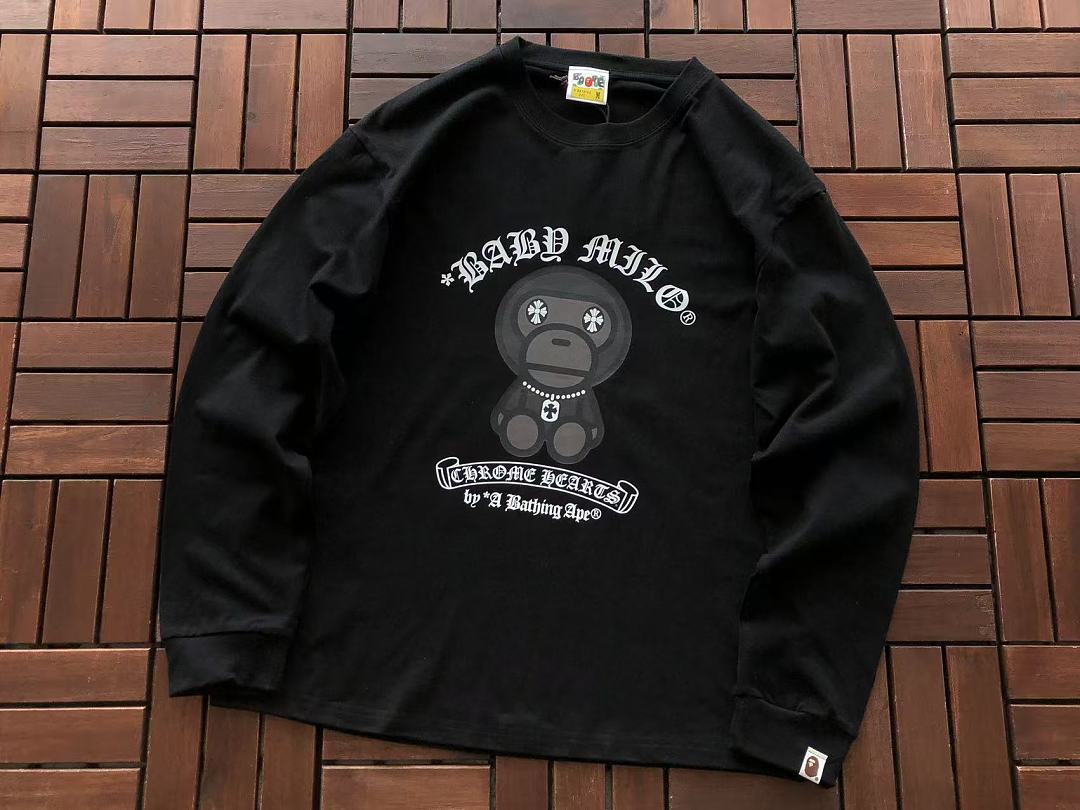 BAPE x CHROME LONG-SLEEVE