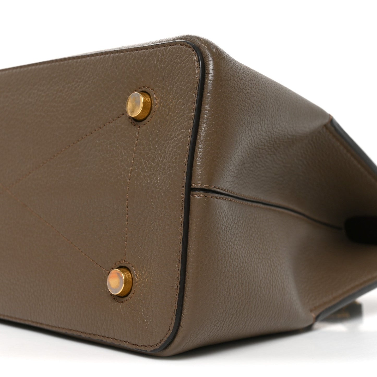 Small Classic Grain Calfskin Seaton Clay