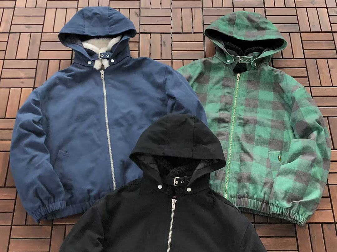 GREEN BLACK BLUE S🔥P🔥E🔥E JACKET FLEECE