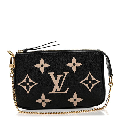 Empreinte Monogram Giant Mini Pochette Accessories Black