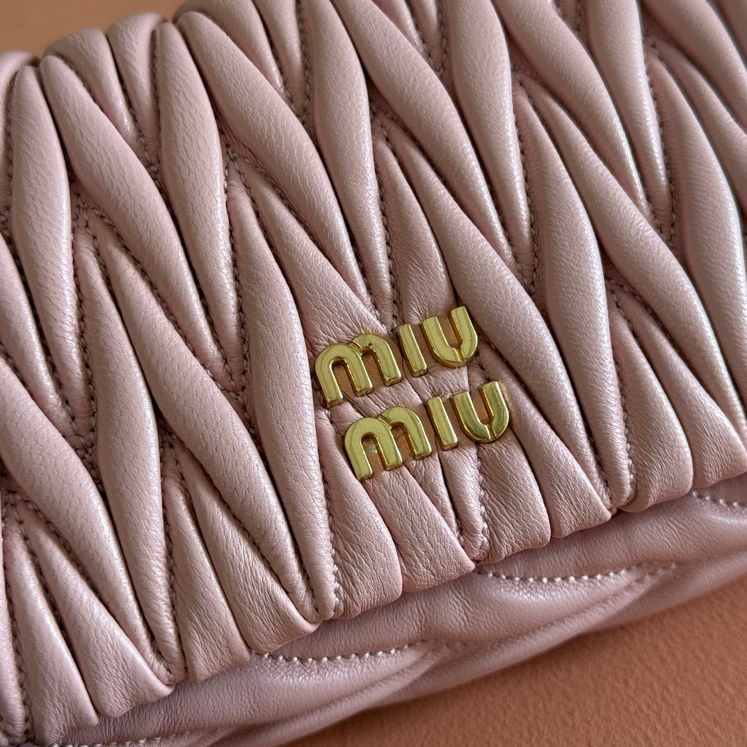 Matelassé Mini-Bag 18cm Light Pink Lambskin