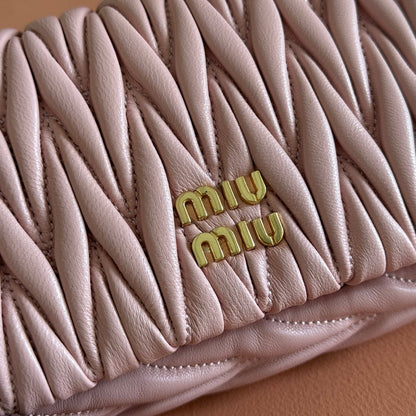 Matelassé Mini-Bag 18cm Light Pink Lambskin