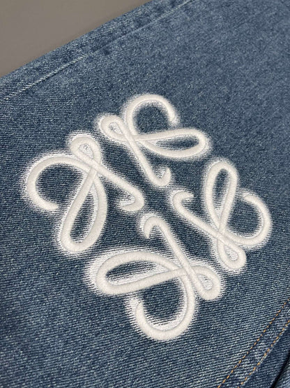 Loew White Anagram Blue Jean