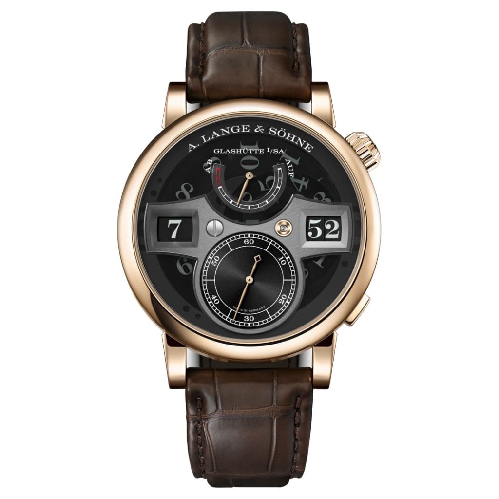 A. Lange & Sohne Alange-Soehne Zeitwerk Honeygold