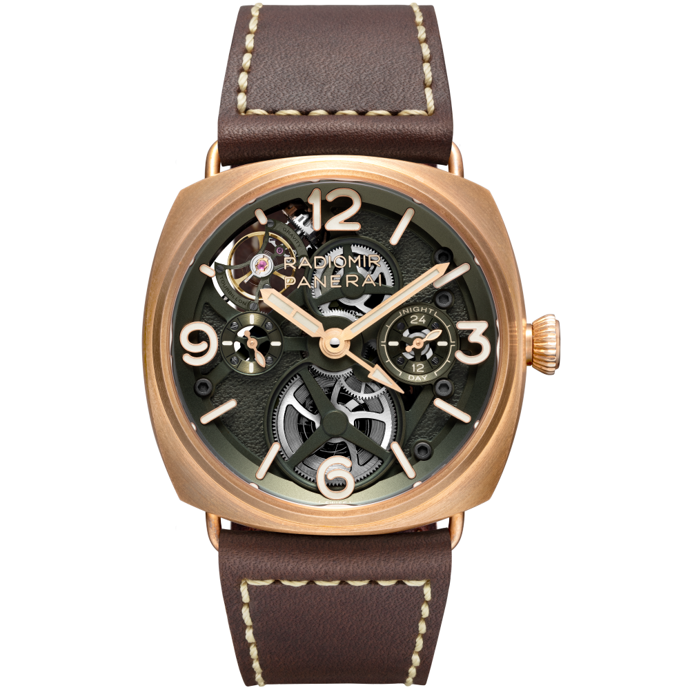 Panerai Radiomir Tourbillon Gmt Bronzo