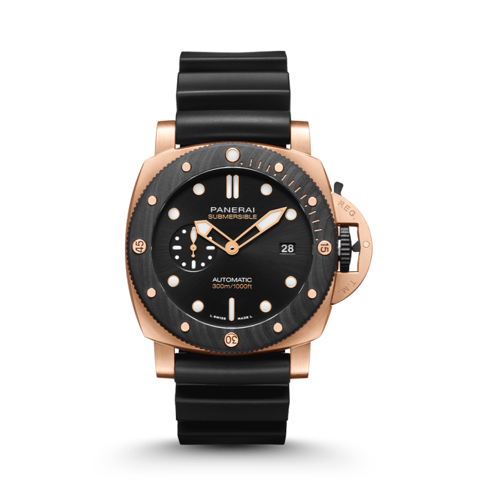 Panerai Submersible QuarantaQuattro Goldtech™ OroCarbo
